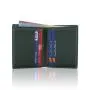 Anti theft smart leather wallet slim bifold men wallet rfid blocking leather men wallet