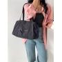 2024 new casual multi-pocket large capacity South Korean Tote bag girl class nylon single shoulder bag