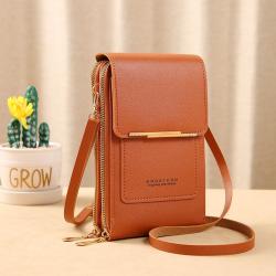 OEW136 New Fashion Ladies One Shoulder Crossbody Bag Mini Card Holder Luxury Mobile Phone Touch Screen Bag Coin Purse