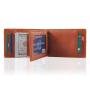 Custom leather money clip wallet leather men money clip business credit card holder for  men