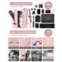 Custom 17 Inch Business Travel Backpack Bag Waterproof Polyester Women Oxford Multi Compartment Girl Laptop Backpack with Logo