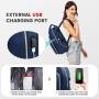LOVEVOOK wholesale women's backpack for work travel bag large female school bag casual sports business 15.6in laptop backpacks