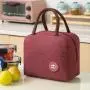 KBW563 Customised Hot Lunch Bag Workers with Lunch Box Fashion Handbag Aluminium Foil Thickened Thermal Bag