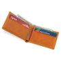 Wholesale Men's Bifold Leather Wallet Custom Slim Retro RFID Protected Card Holder Wallet for Men