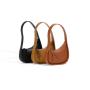 2024 New Trendy Personalized Small  Ladies Genuine Leather Purses And Handbags Designer Underarm Shoulder Bags For Women