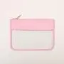 Christmas gifts Clear Pvc Makeup Pouch Transparent Material Makeup Bag Cosmetic Fashion Style Clear Flat Pouch