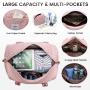 LOVEVOOK factory wholesale Carry on Overnight Bag large 2pc Gym Weekender bags women Travel luggage duffel bags with shoe pocket