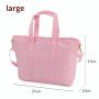Keymay Usa Warehouse Free Shipping 5 Colors Waterproof Large Nylon Tote Bag Travel Bag Classic Handbag Organizer Tote Purses