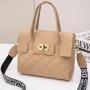 2024 Summer Fashion Women's Handbag Handheld Diamond Pattern Bag Lady's Bag