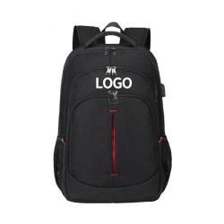 customized water proof 17 inch business pack bag bookbags for mens antitheft black laptop backpack with logo