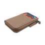 Designer leather women purse zipper wallet coin purse lychee pattern leather women mini wallet
