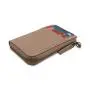 Designer leather women purse zipper wallet coin purse lychee pattern leather women mini wallet