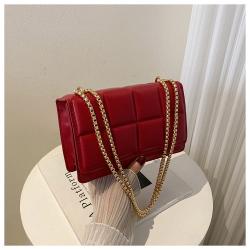 Wholesale Bags For Female 2022  New Indentation Checkered Female Single Shoulder Messenger Bag Chain Mobile Phone Small