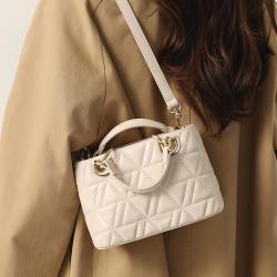Custom Ladies Handbags Soft Leather Quilted Bag Girls Fashion Shoulder Crossbody Bag