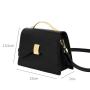 Fashion Elegant Customized Logo Ladies Hand Bags Pu Vegan Leather Metal Top Handle Lock Fully Custom Luxury Womens Handbags