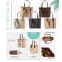 SUSEN CHRISBELLA 2022 Women PU Tote Bag Large Female Shoulder Bags large the tote bag manufacturer