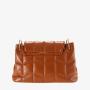 Custom pu vegen clutch bags Embroidery thread sling shoulder purse women large Leather Ladies crossbody bag