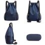ZF069 Drawstring Athletic Bag Oxford Cloth Travelling Shoulder Bag Students Running Cycling Outdoor Bag Waterproof