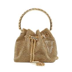 2024 Custom Fashion Crystal Hand Bag For Women Ladies Evening Bucket Bags
