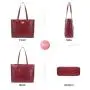 2023 Lovevook 2pcs Classic Crocodile pattern Large Business handbags and Purse Luxury Computer Hand bag Ladies Laptop PU Tote Ba