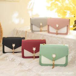Wholesale women bags 2024 fashion women's shoulder bags small square chain crossbody bag