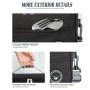 Gelory Picnic Portable Waterproof Custom Logo Aluminum Foil Women Kids Thermal Insulation Lunch Bag With Shoulder Strap