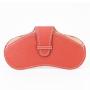HR240 Portable Handheld Myopia Glasses Bag PU Leather Sunglasses Pouch Bag Simple Protective Case Glasses Storage Packaging Box