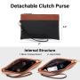 LOVEVOOK 2pcs custom elegant ladies handbags anti-theft shoulder bags wallet luxury office tote bags women laptop bags with usb
