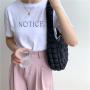2024 Korean Nylon Puff Bag Creative Large Capacity Simple Soft Ladies Puff Hand Bag Fashion Women's Shoulder Bags for Girls