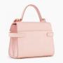 2024 Trendy Elegant Ladies Hand Bags Light Pink Womens Messenger Bags Vegan Leather Saffiano Flap Custom Logo Women Handbags