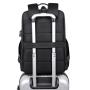 Wholesale waterproof large capacity outdoor travel business backpack laptop bag with usb charging port