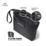 Premium Odor Proof Pouch Activated Carbon Lining Black Smell Proof Zip Bags