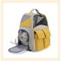 ZWY003 Double Shoulder Warm Outdoor Portable Pet Backpack Stereoscopic Breathable Cat Pet Bag Stylish Lightweight Pet Bag