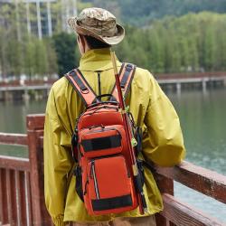ZWY066 Stylish Simple Lightweight Outdoor Tactical Backpack Oxford Daily Travel Hiking Fishing Backpack Waterproof Storage Bag