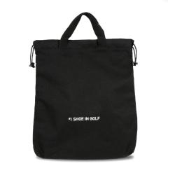 Gelory Portable Shoes Bag Travel Sports Black Dustproof Drawstring Shoe Carry Organizer Storage Bag