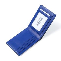 Popular Slim Wallet Credit Card Holder Bag Business Genuine Leather Wallet For Men Multi-function Wallet Money Clip Wholesale