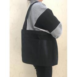 Large-Capacity Denim Cowboy Bag Fashionable Waterproof Shopping Bag for Both Male and Female Art Students Makeup Schoolbag