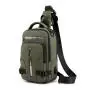 GELORY Customized Waist Sling Bag Multipurpose Waterproof Nylon Large Capacity USB Fitness Chest Bag Fanny Pack For Men Sport