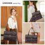 LOVEVOOK wholesale elegant ladies handbag computer shoulder customization business briefcase 15.6in laptop tote bags for women