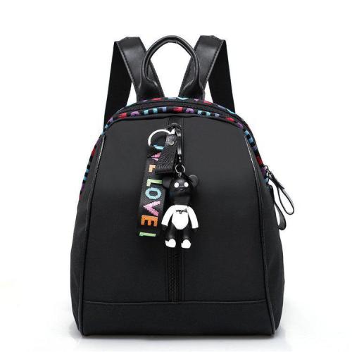 kbw663 New Women Bag Backpack Girl Retro Pleasure Oxfod Stripe Schoolbag Female Versatile Drawstring High Quality Travel Bag