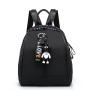 kbw663 New Women Bag Backpack Girl Retro Pleasure Oxfod Stripe Schoolbag Female Versatile Drawstring High Quality Travel Bag