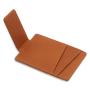 Customized Logo Style Thin Real Leather Money Clip Wallet Rfid Simple Wallets Front Pocket Wallet