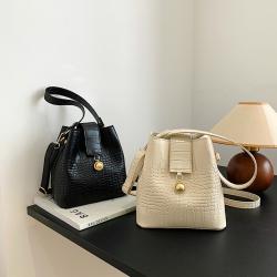 Crocodile Grain Women Fashion Handbags Bucket Type Bags Women Handbags Ladies Pu Mini Purses And Handbags 2023 CY075