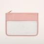 Travel Transparent Pouch Bag Women Makeup Clear PVC Bag Bride maid Best Gift Custom PVC Zipper Bag