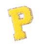 Wholesale Stock Multi Colors Custom Logo Designer Alphabet Embroidery Backpack Clothing Chenille Patches