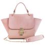 2024 New Stone Pattern Chain Portable Shoulder Bag Korean Version Messenger Wing Bag Bucket Zipper Bag With Lock