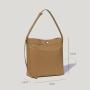 2024 Manufacturer Wholesale Ladies Handbags Custom Logo Nice Leather Latest Fashion Large Bucket Bags For Women