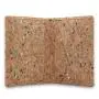Eco friendly personalized rfid Cork credit card holder wallet
