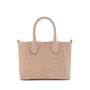 Custom Elegant Ladies Bucket Bags Luxury Crocodile Vegan Leather Portable Handbags For Women