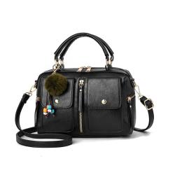2024 Bags for women Trend PU Leather Pillow Bag Single Strap Lady Fashion Shoulder Messenger Wholesale